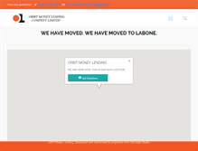 Tablet Screenshot of orbitlendinggh.com